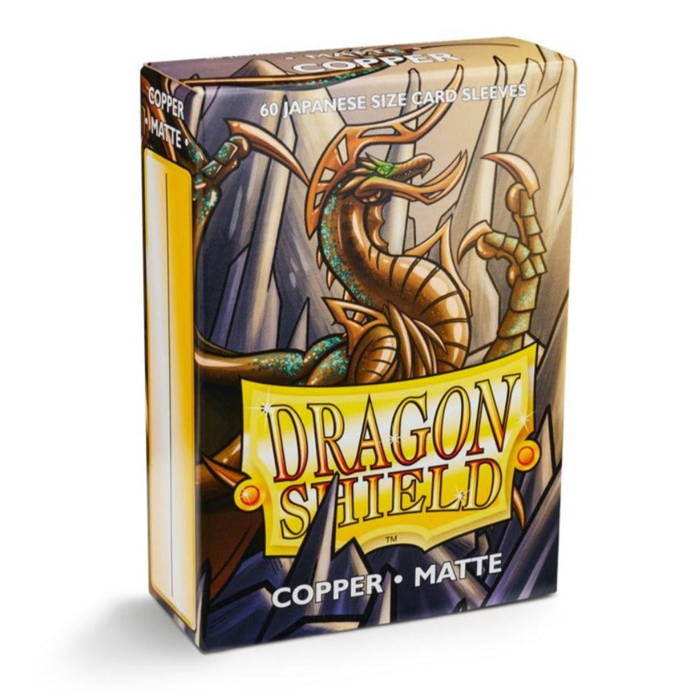 Dragon Shield Kartenhüllen Sleeves Japanische Größe Matte (60) Copper