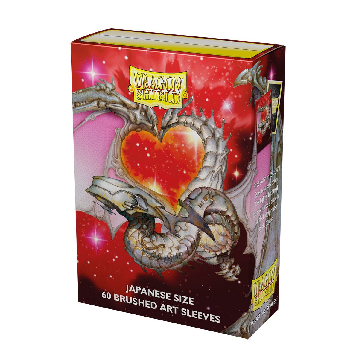 Dragon Shield Kartenhüllen Japanese Brushed Art Sleeves Valentine Dragons (60)