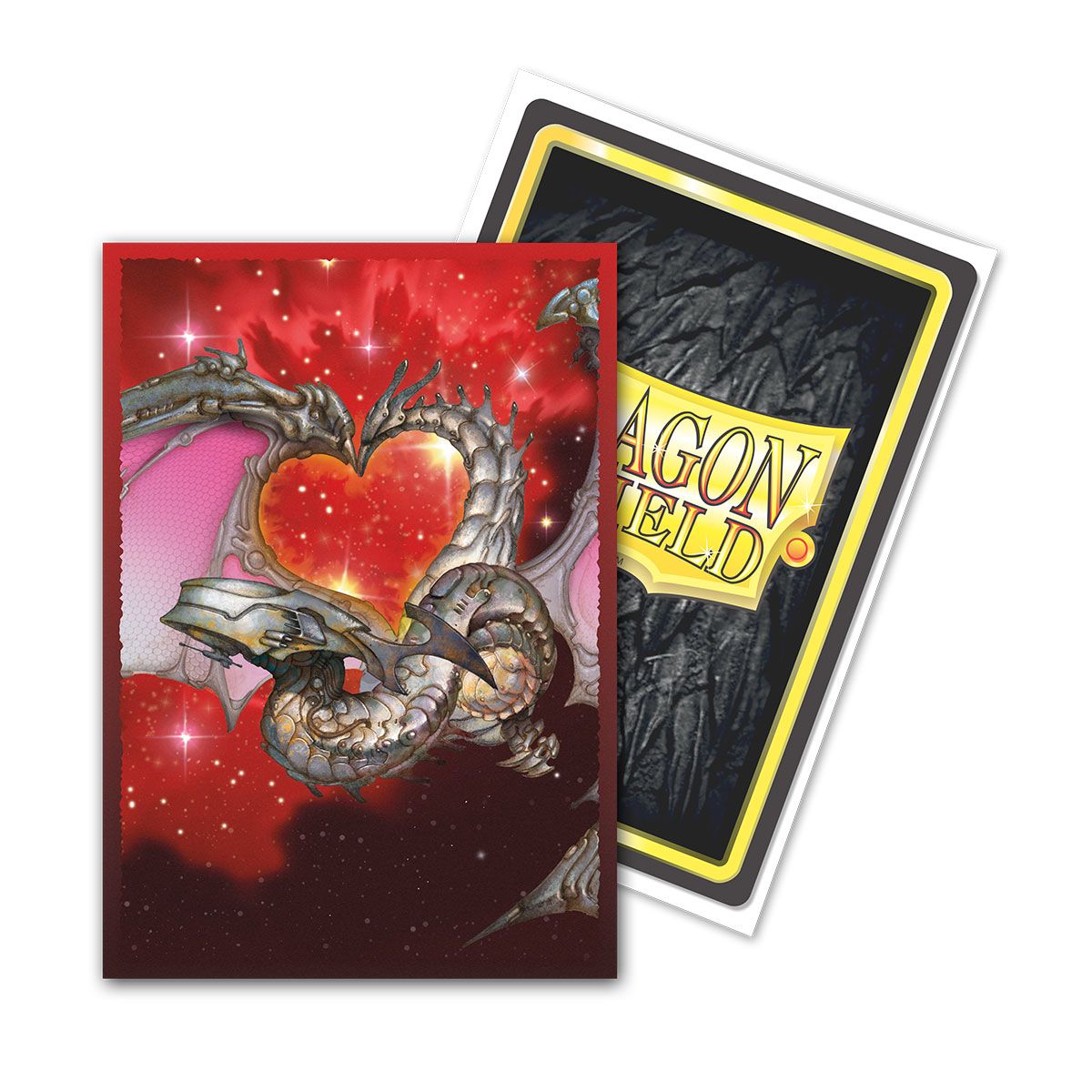 Dragon Shield Kartenhüllen Japanese Brushed Art Sleeves Valentine Dragons (60)