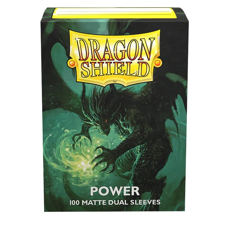 Dragon Shield: Matte – Dual Power (Metallic Green)