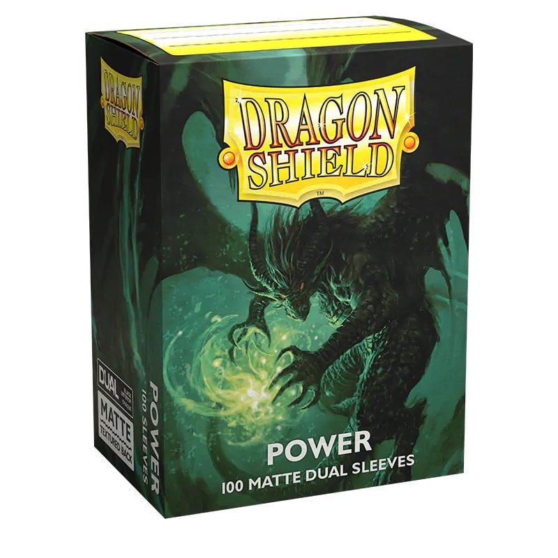 Dragon Shield: Matte – Dual Power (Metallic Green)