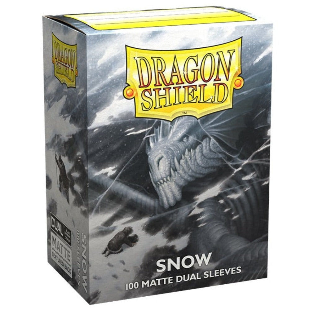 Dragon Shield Kartenhüllen Sleeves Japanische Größe Matte (60) Snow