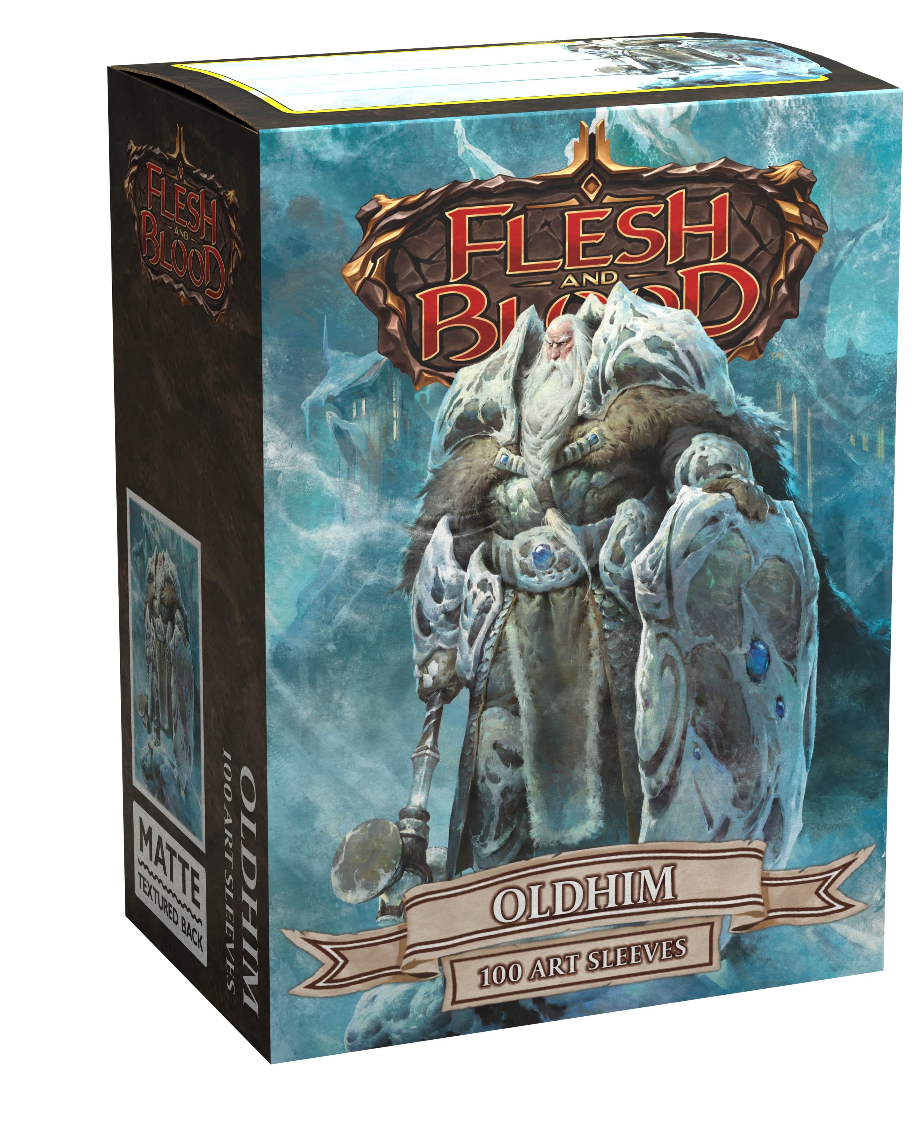 Dragon Shield Kartenhüllen Matte Art Flesh & Blood Oldhim (100)