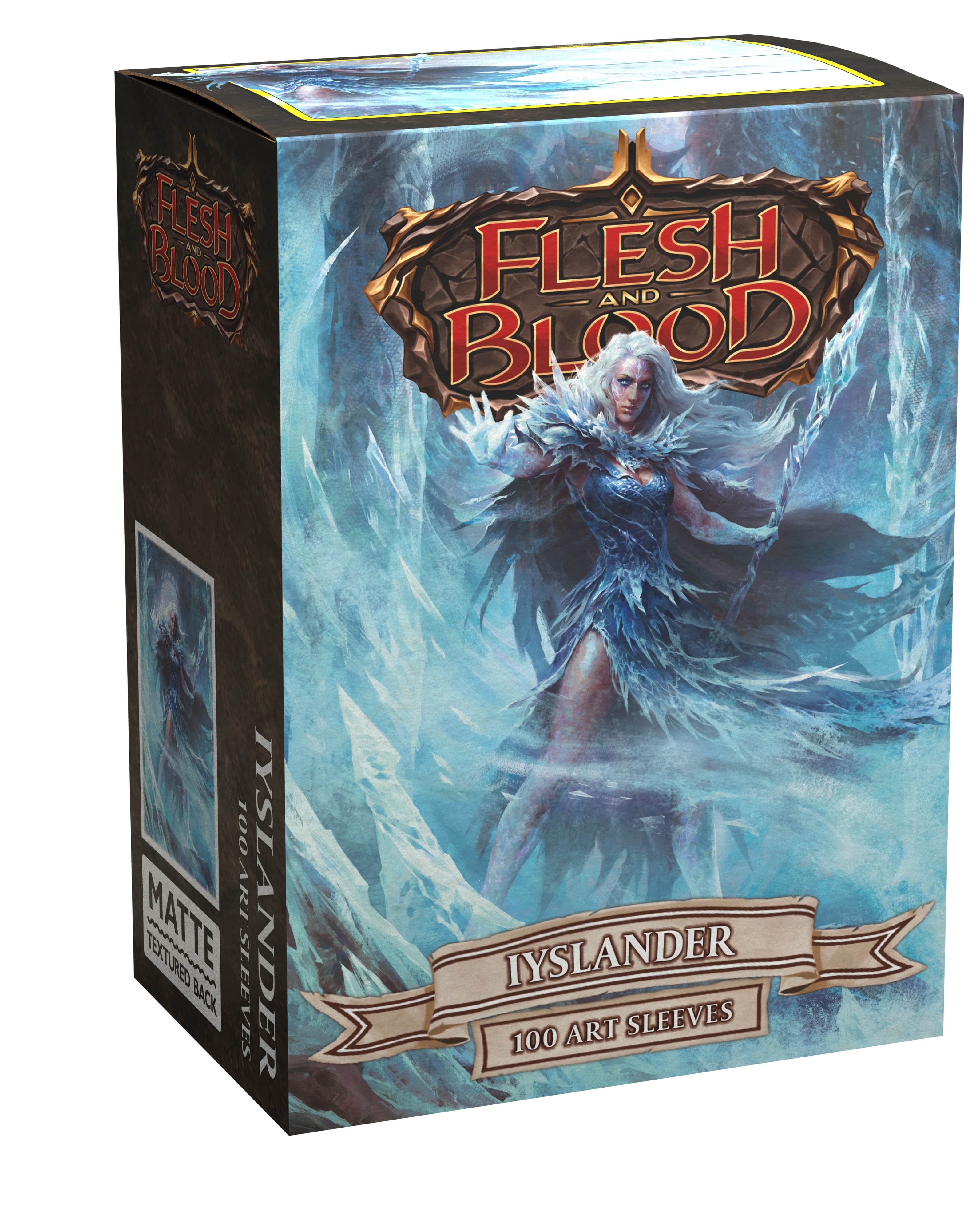 Dragon Shield Kartenhüllen Matte Art Flesh & Blood Iyslander (100)