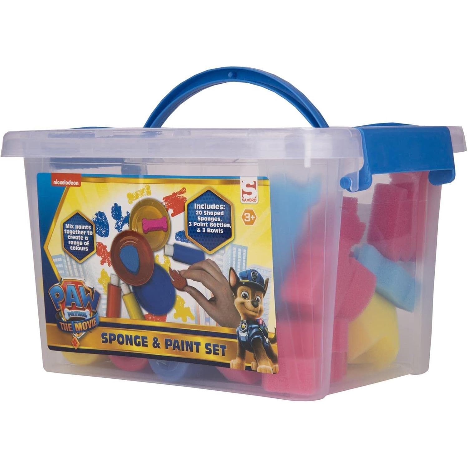 Bastelbox PAW Patrol Malen & Stempeln Farb- und Schwammmaterialien ab 3 Jahren