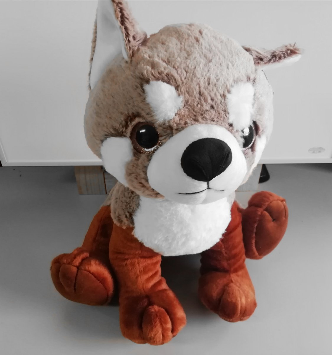 Plüsch Panda Bär sitzend 40 cm