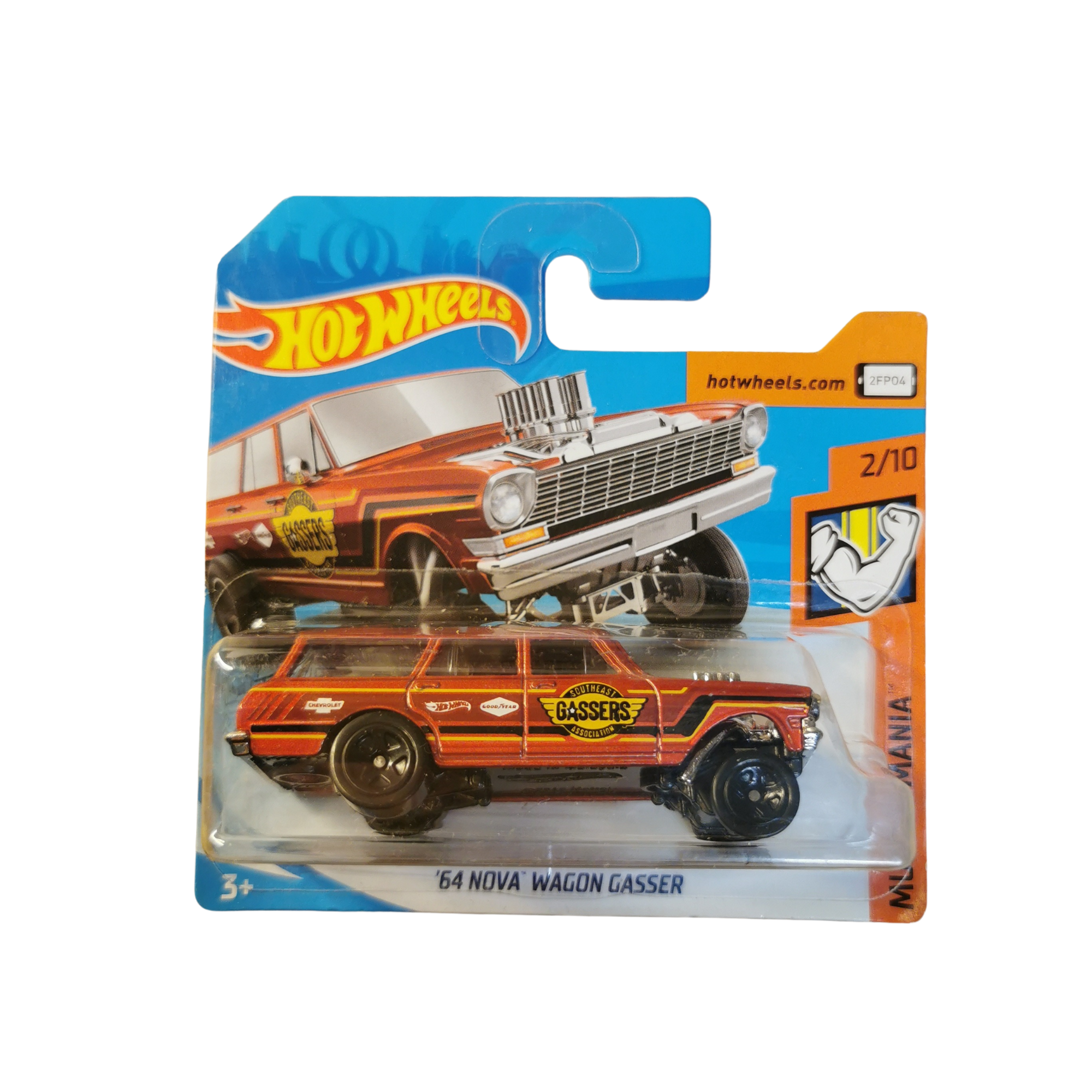 Hot Wheels Mainline 64 Nova Wagon Gasser 174/250 2020