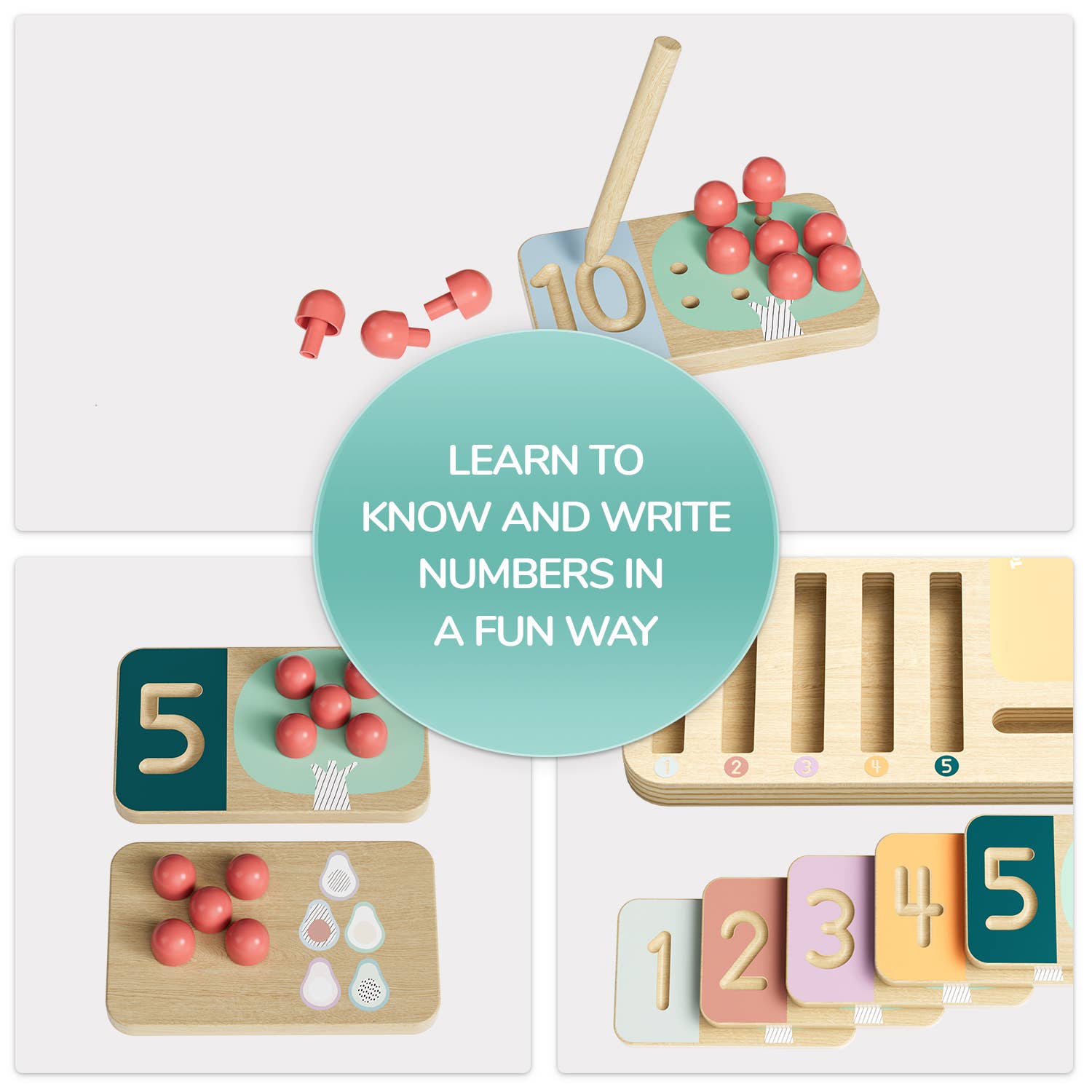 Obstbaum-Zähler - Montessori