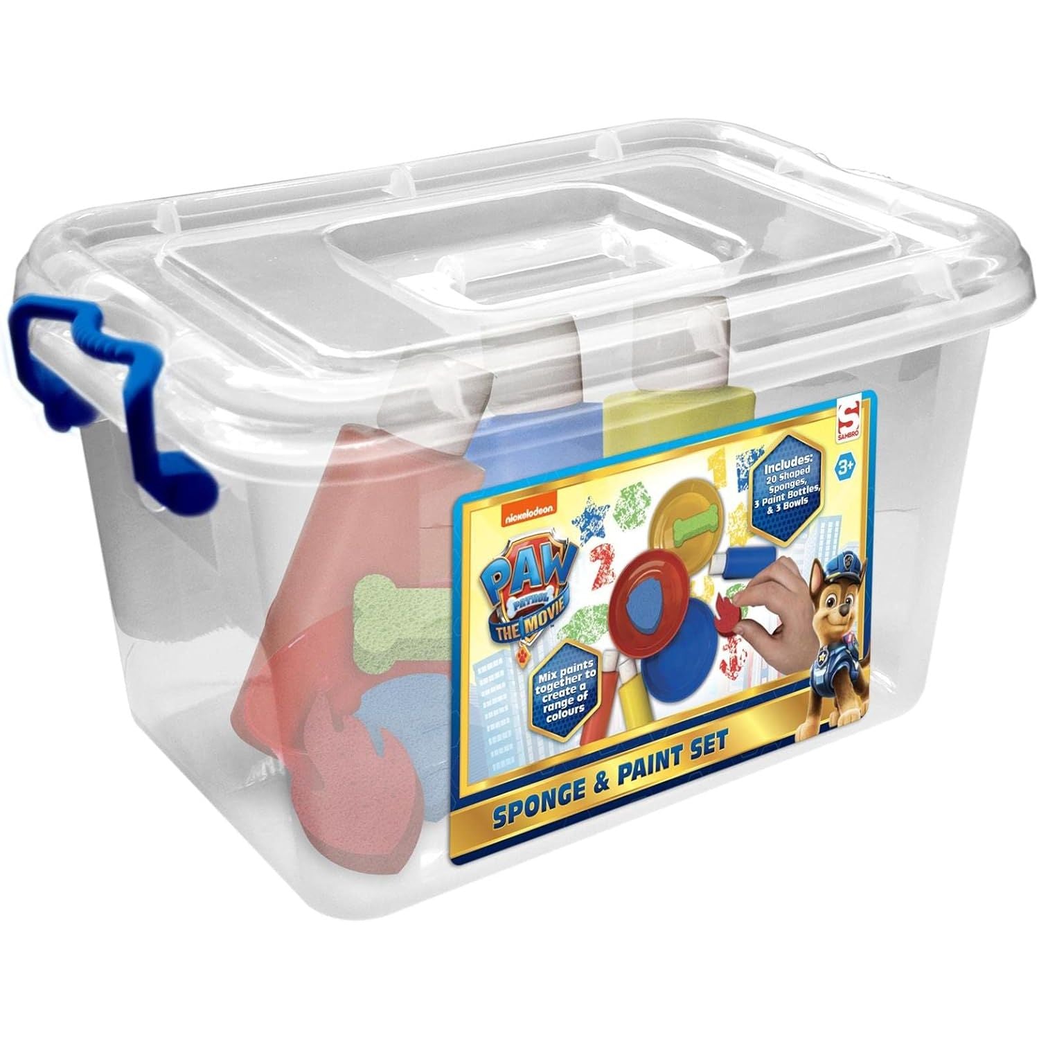 Bastelbox PAW Patrol Malen & Stempeln Farb- und Schwammmaterialien ab 3 Jahren