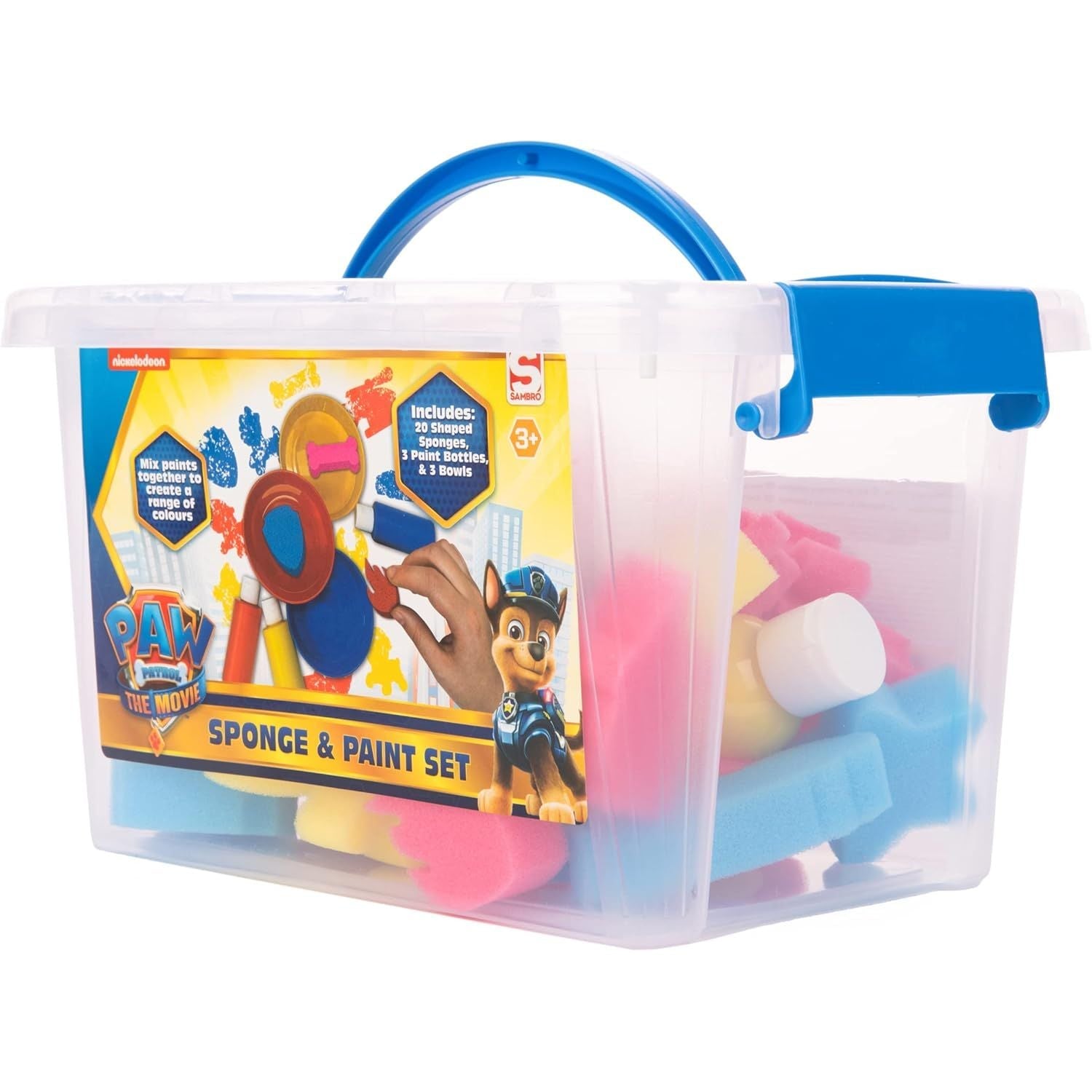 Bastelbox PAW Patrol Malen & Stempeln Farb- und Schwammmaterialien ab 3 Jahren