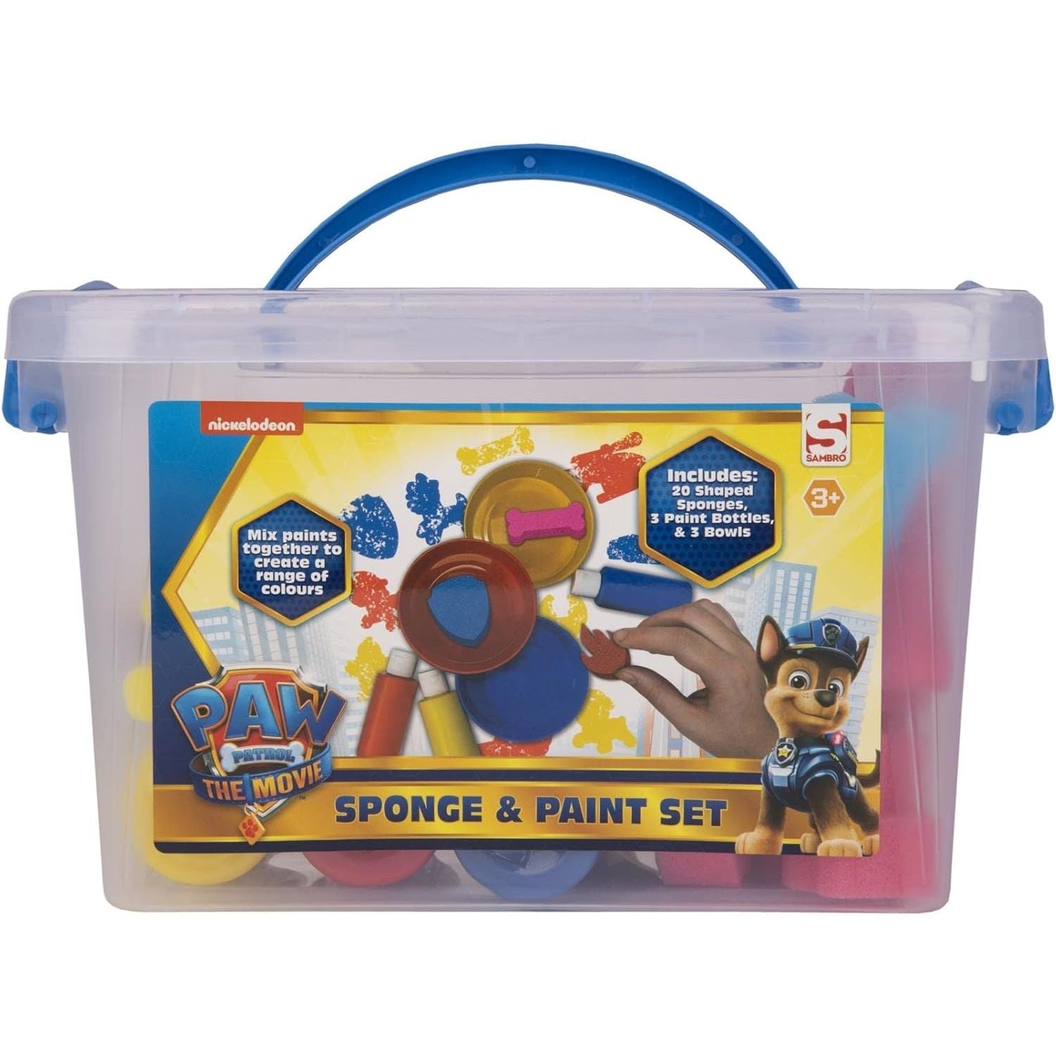 Bastelbox PAW Patrol Malen & Stempeln Farb- und Schwammmaterialien ab 3 Jahren