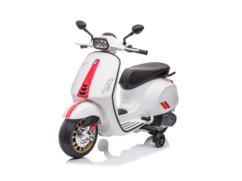 Kinder-Elektroroller Vespa PX150 Lizenziert