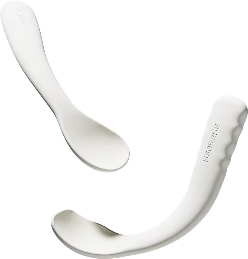 Baby Feeding Spoon Set (Weiß)