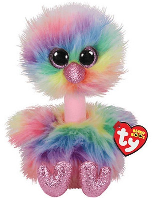 TY Beanie Boos Plüsch Strauß Asha 24 cm
