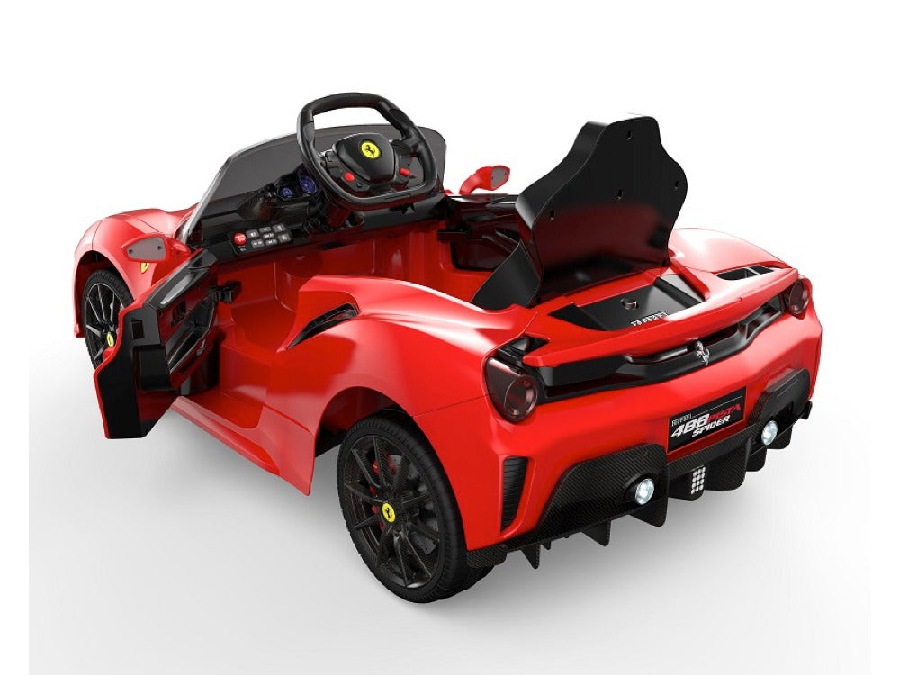 Kinder-Elektroauto Ferrari 488 Pista Spider Premium Lizenziert