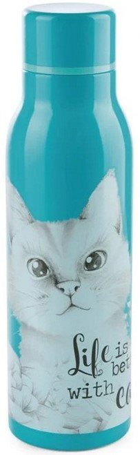 Nici Thermosflasche 500ml Meowlina 24cm