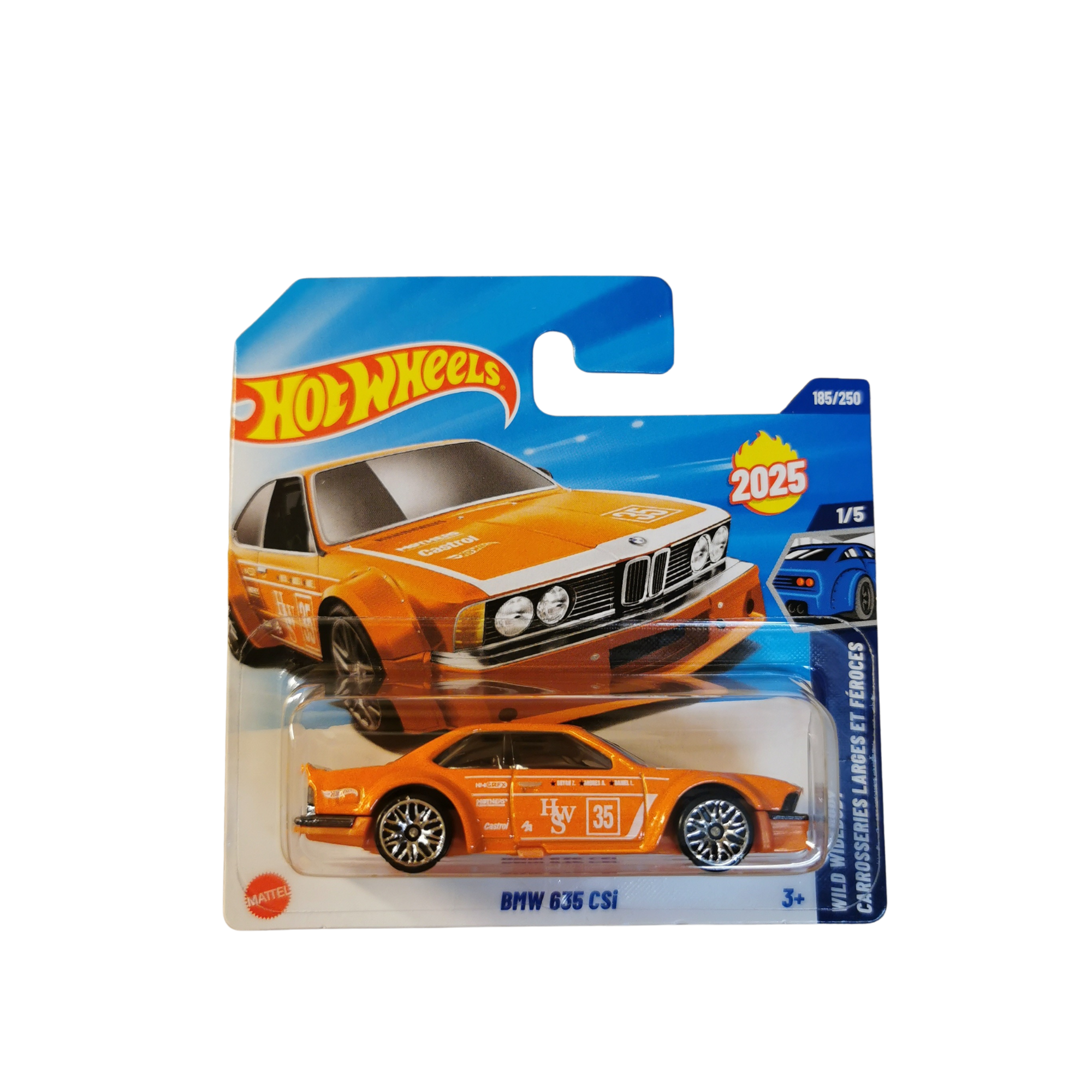 Hot Wheels Mainline BMW 635 CSi 185/250 2025