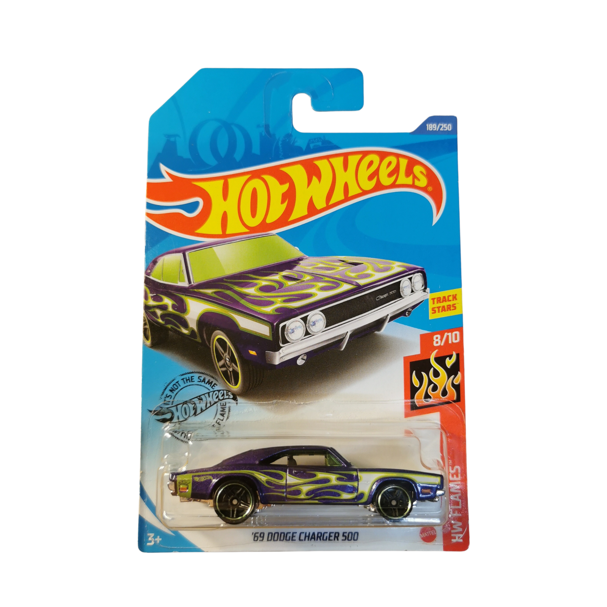 Hot Wheels Mainline 69 Dodge Charger 500 189/250 2018