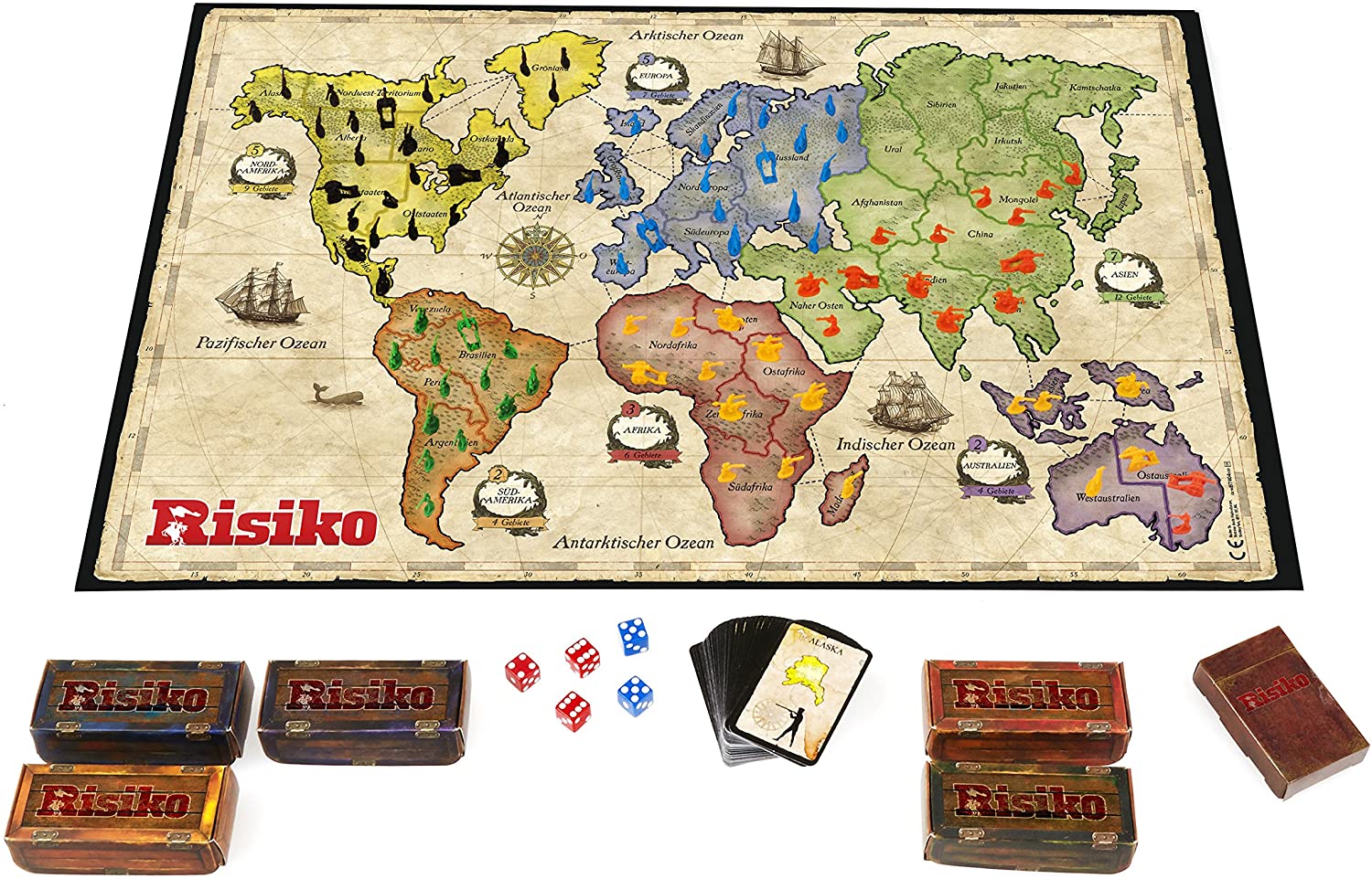 Risiko das Strategiespiel, Brettspiel / Gesellschaftsspiel