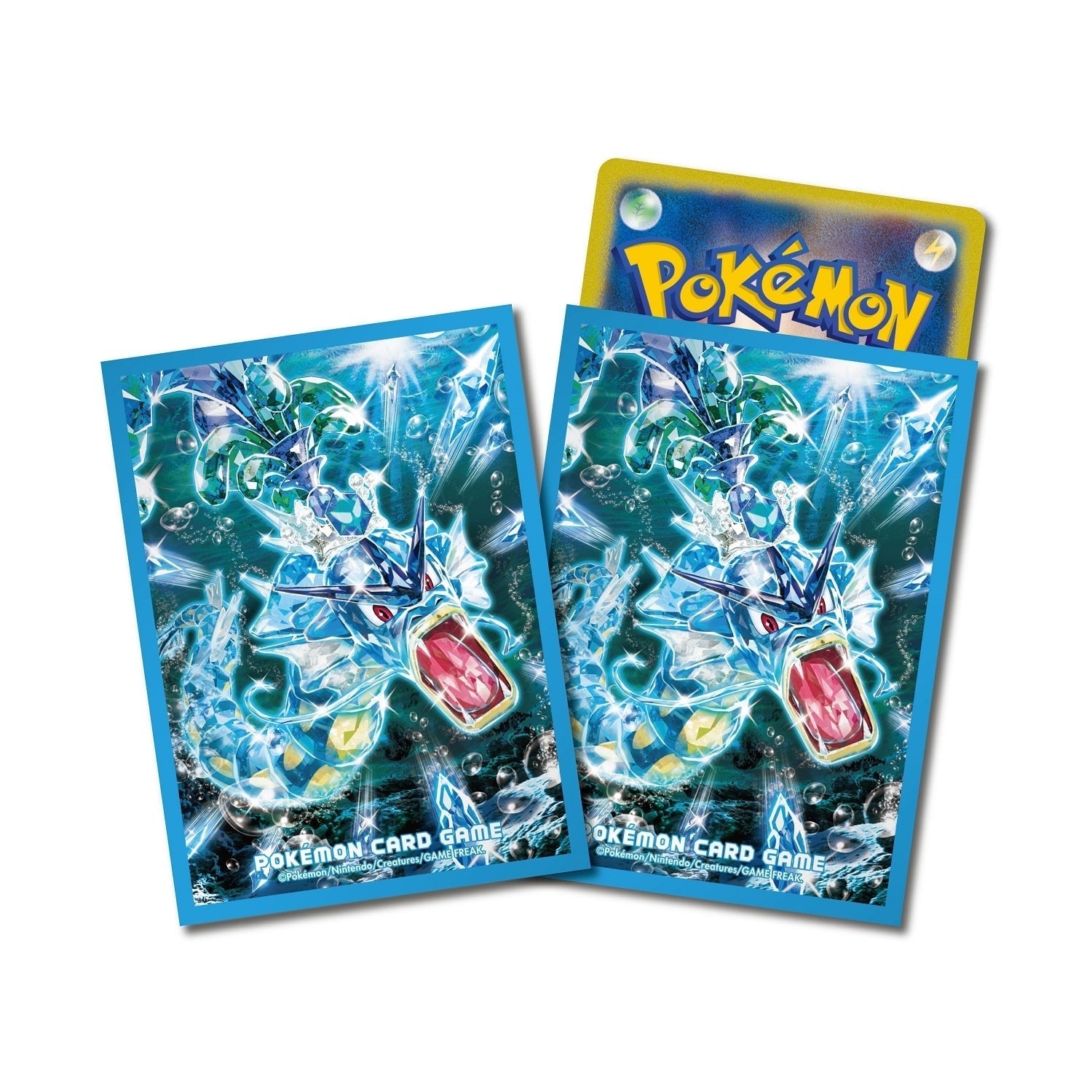 Pokemon Karten Hüllen Premium 64x Garados Sleeves TCG Gyarados