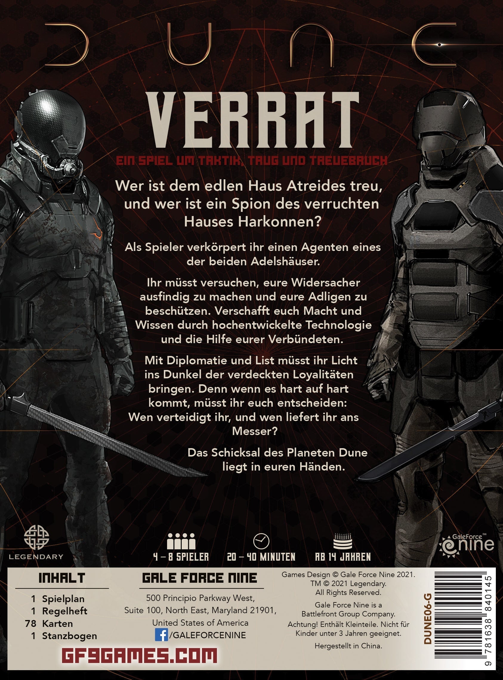 Dune – Verrat (deutsch)