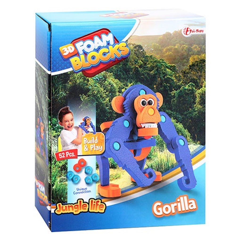 Affe 3D Puzzle Schaumstoff Schimpanse