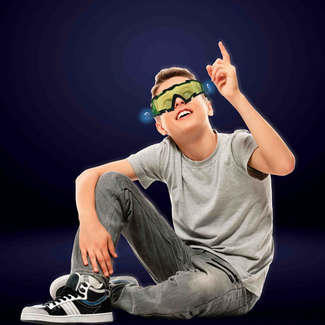 Agenten-Brille mit Licht und stimmverzehrer für Spionen