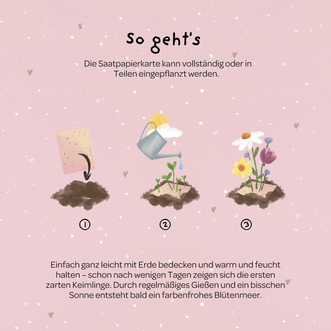 Grußkarte - Ja!