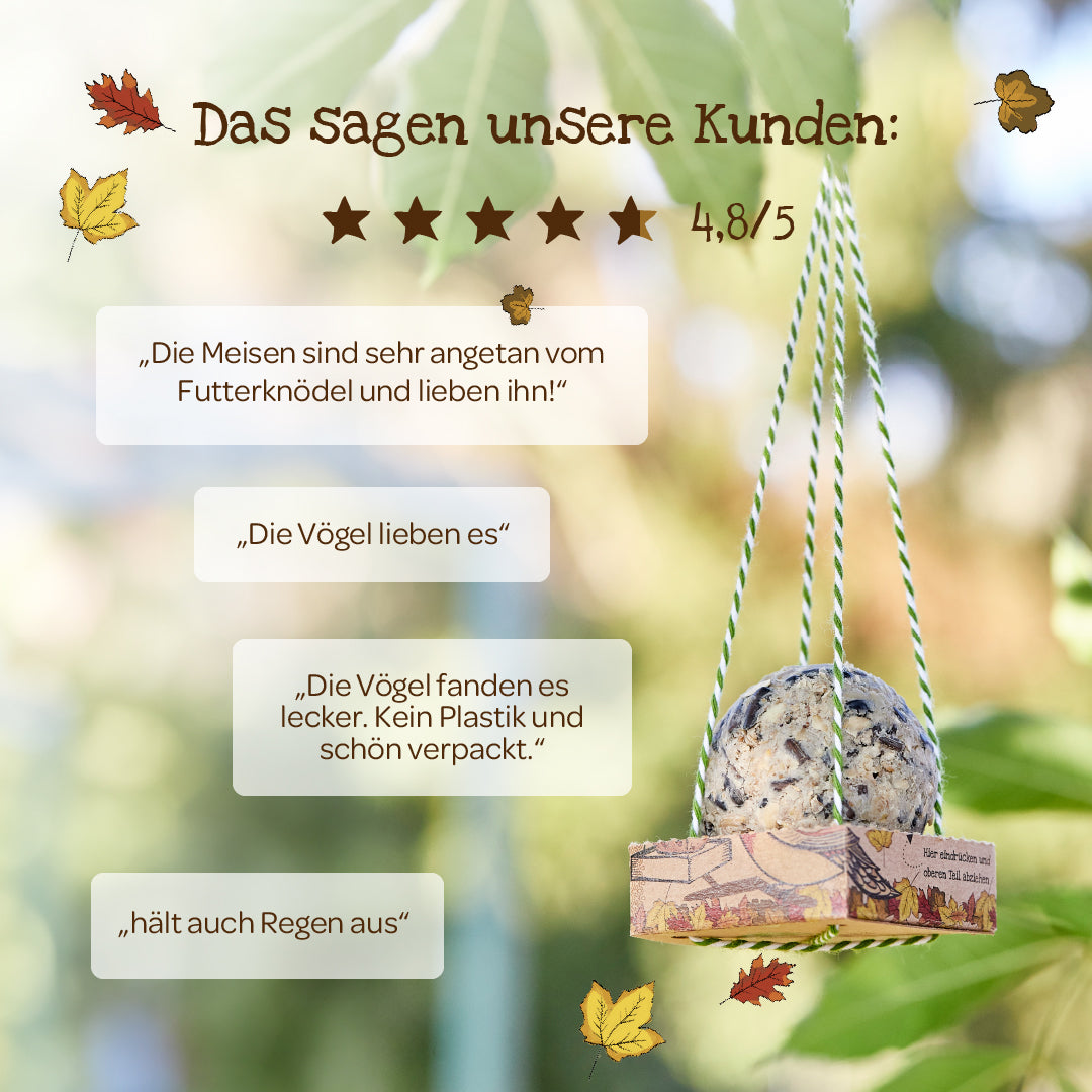 BIO-Leckerbissen – Futterknödel