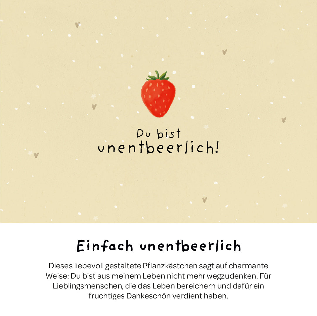 Pflanzkästchen - Unentbeerlich