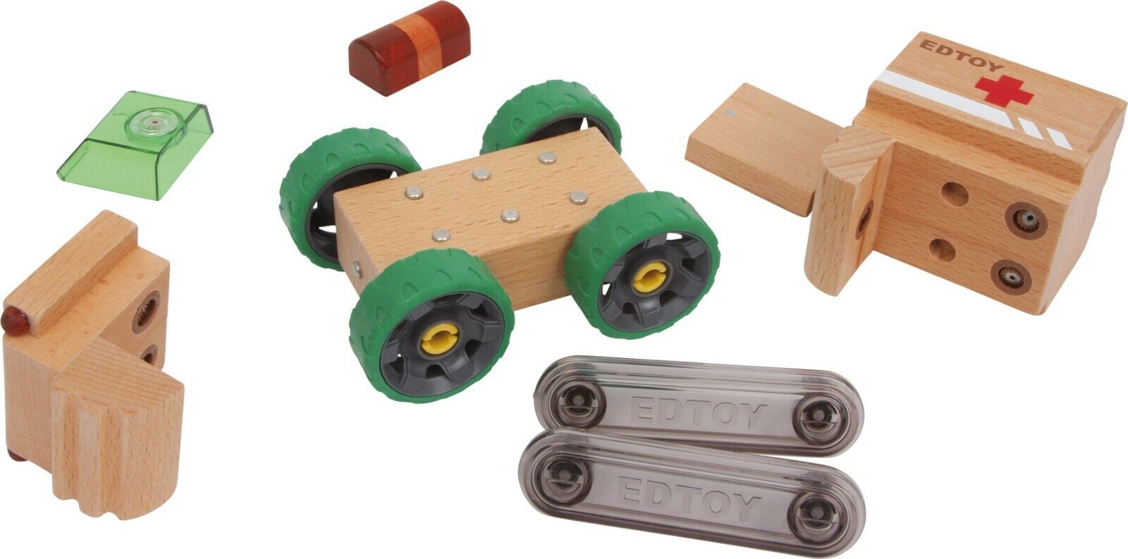 Fahrzeug Krankenwagen Bausatz Holzauto