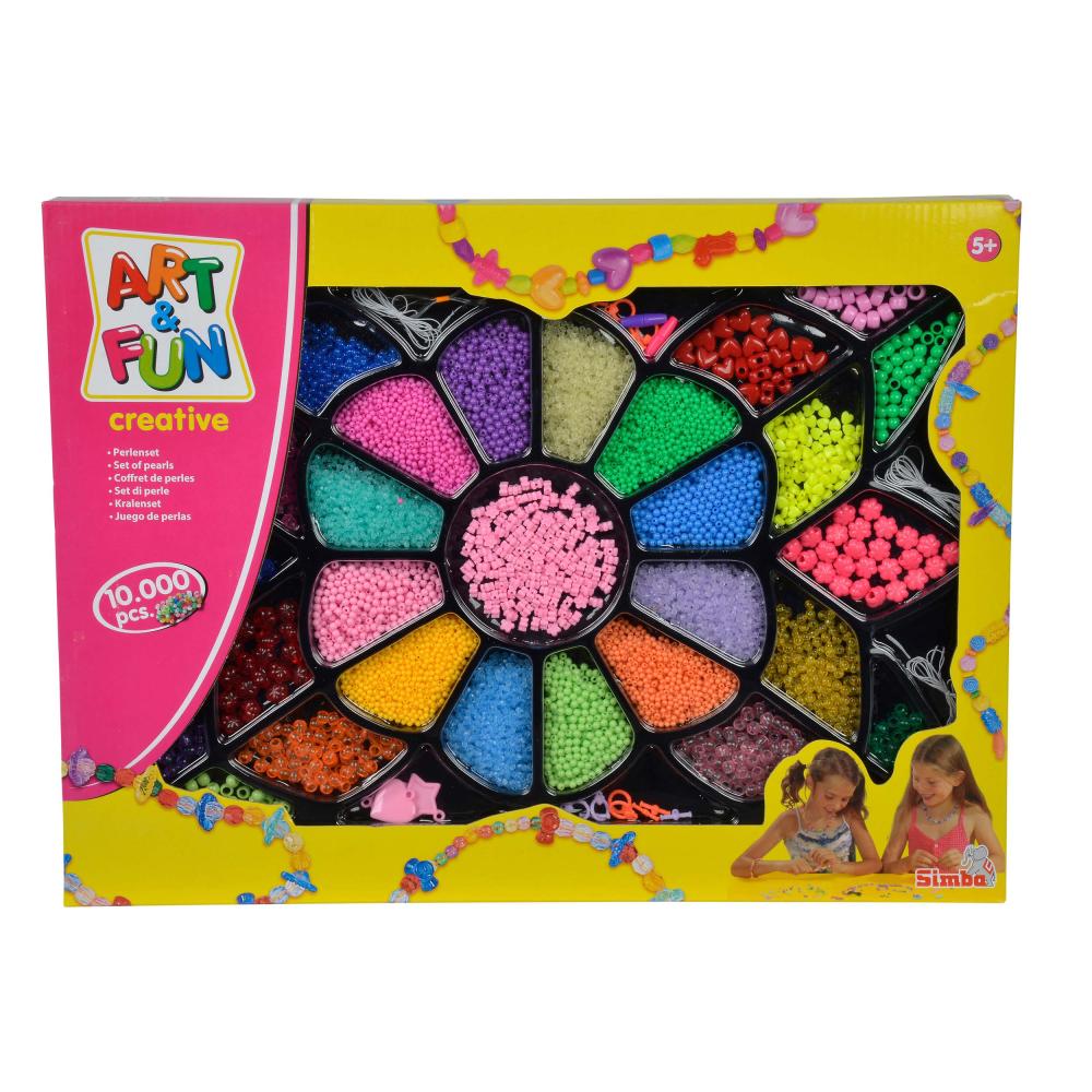 Art & Fun Perlenset 10000 Perlen