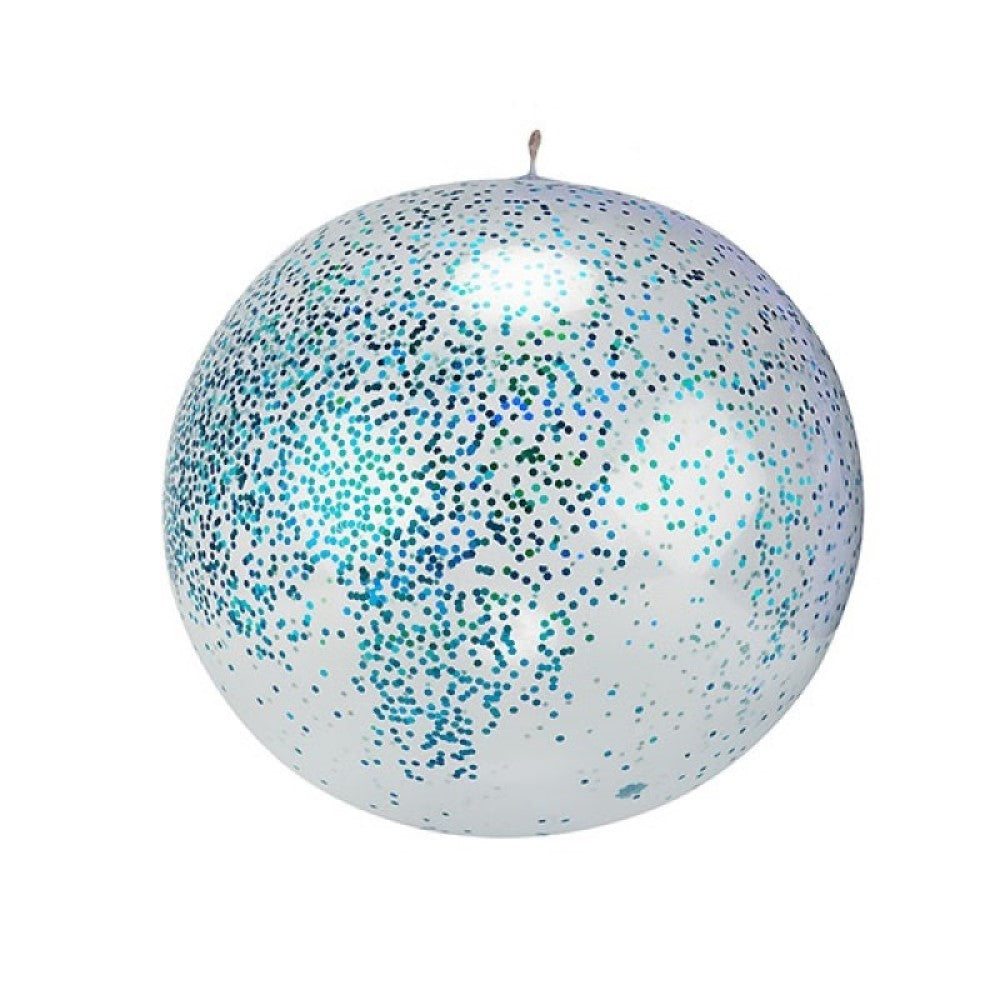 Aufblasbarer Glitzerballon 60cm Glitzer - Ball