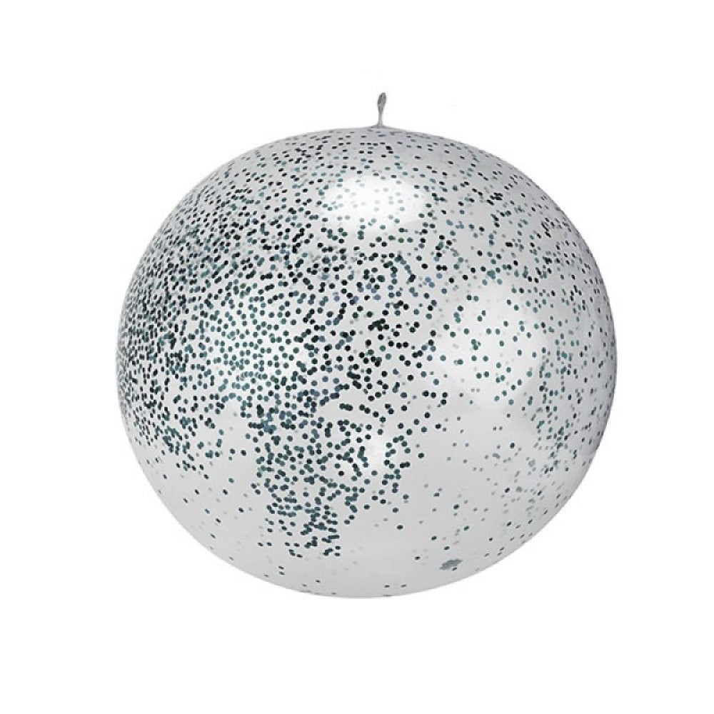 Aufblasbarer Glitzerballon 60cm Glitzer - Ball
