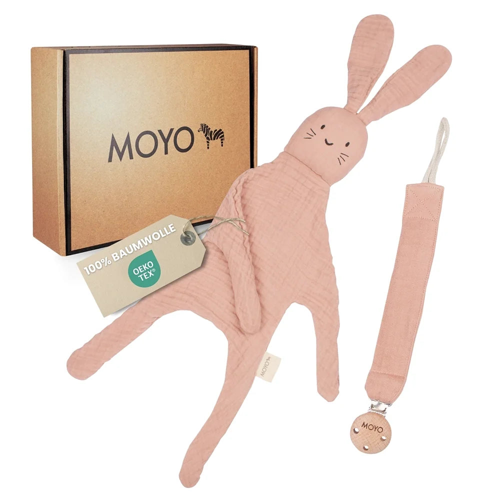 Musselin Geschenk-Set zartes Rosenholz