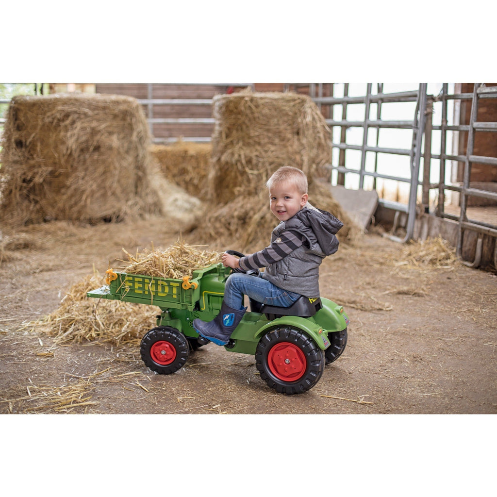 Trettraktor BIG Fendt Geräteträger - Kindertraktor