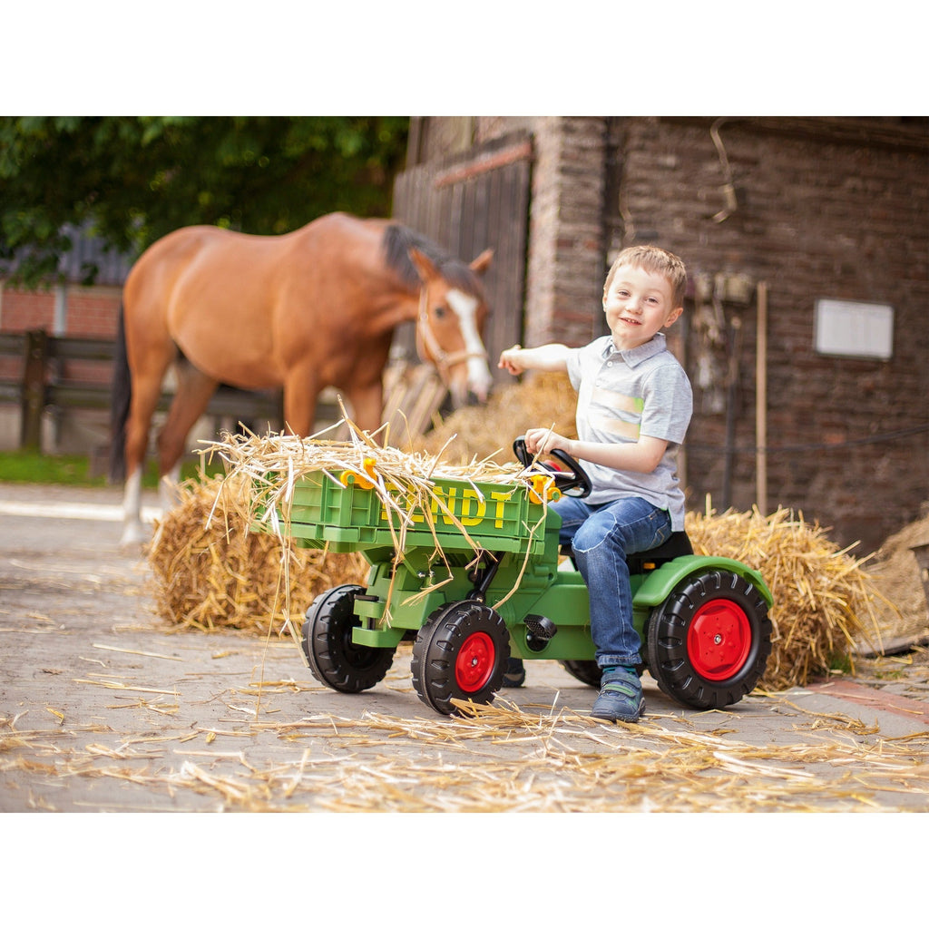 Trettraktor BIG Fendt Geräteträger - Kindertraktor