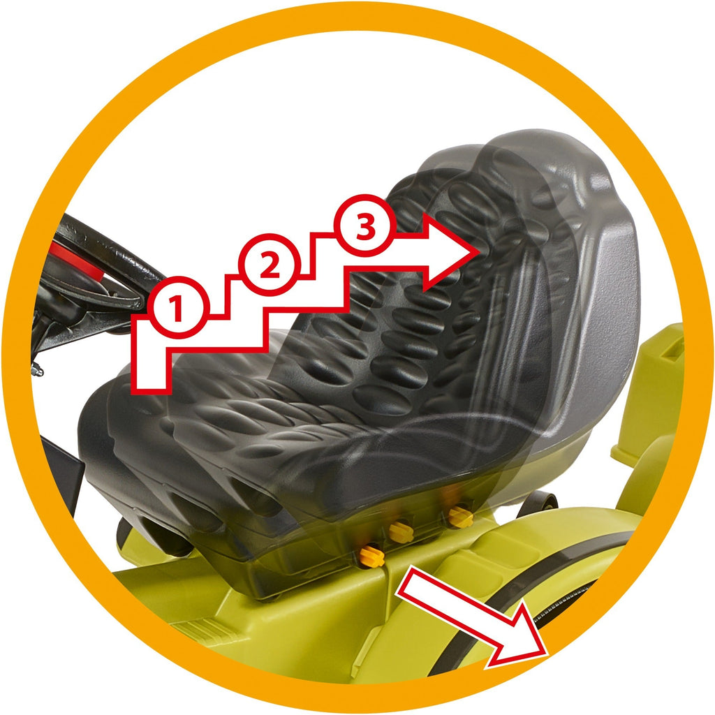 Trettraktor BIG CLAAS Celtis - Kindertraktor mit Anhänger