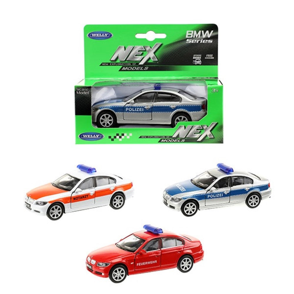 BMW 330i als Polizei, Feuerwehr, Notarzt Einsatzwagen