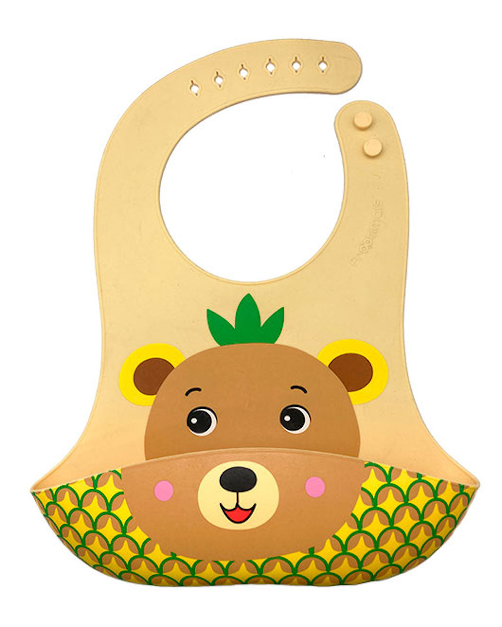 Baby Silikon Laken Lätzchen Bär