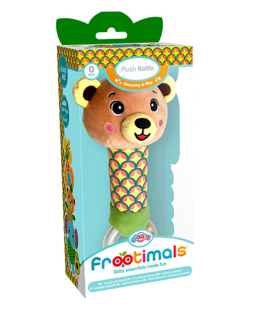 Babyrassel Plüschspielzeug Bär