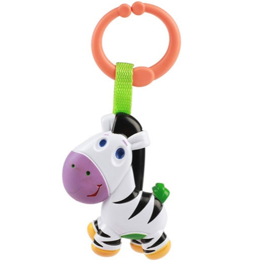 Babyrassel Tiere Zebra oder Affe