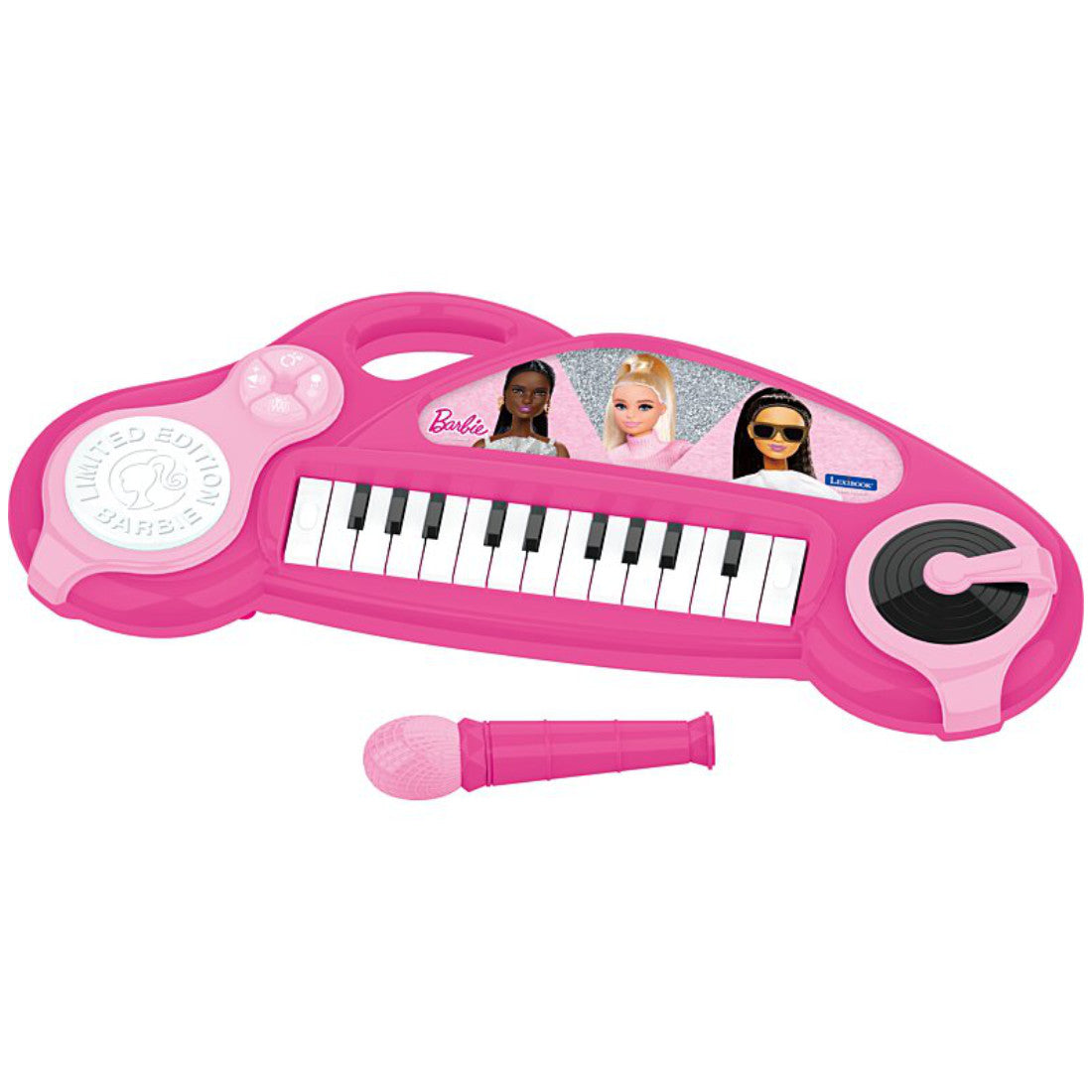 Barbie Elektronisches Keyboard Drumpad und Lichteffekten