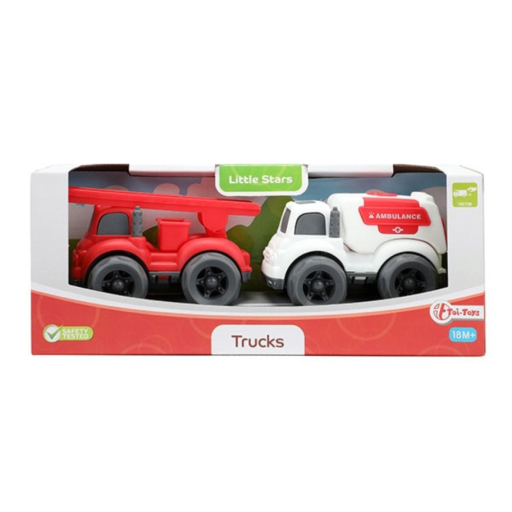 Baufahrzeug Rettungsdienst aus Bio-Kunststoff