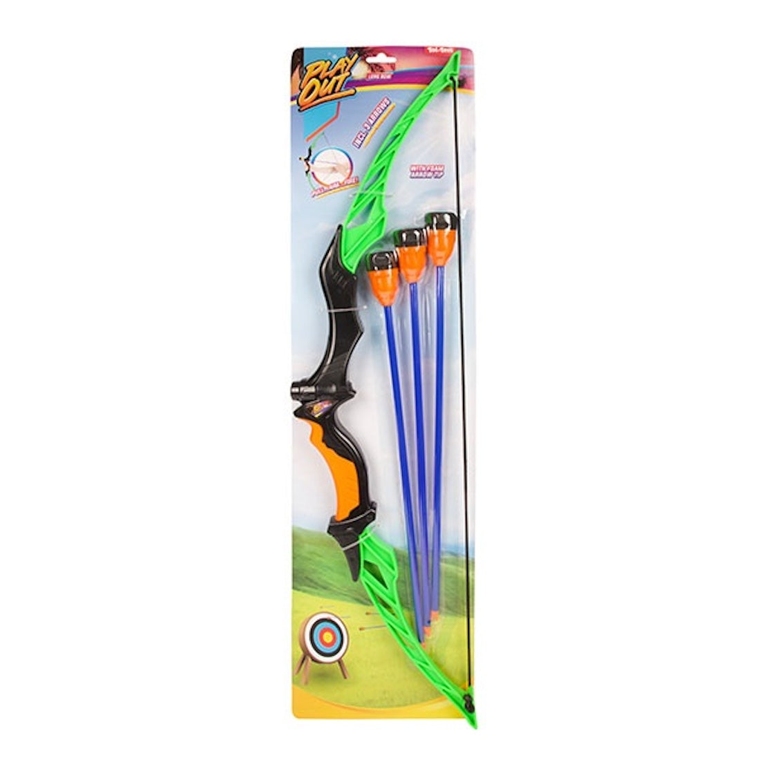 Bogen mit 3x Pfeilen 2 Var Schießspielzeug
