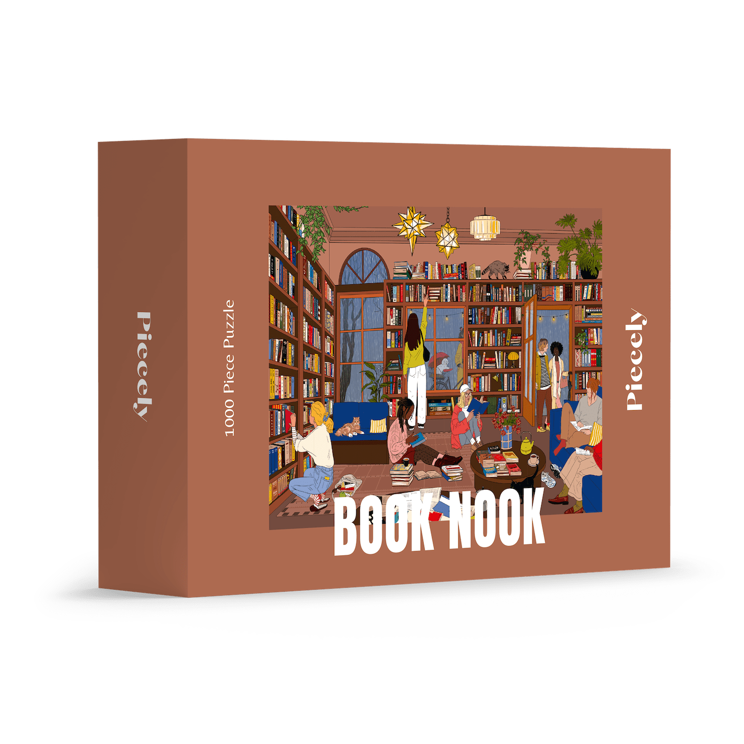 Piecely Book Nook Puzzle, 1000 Teile