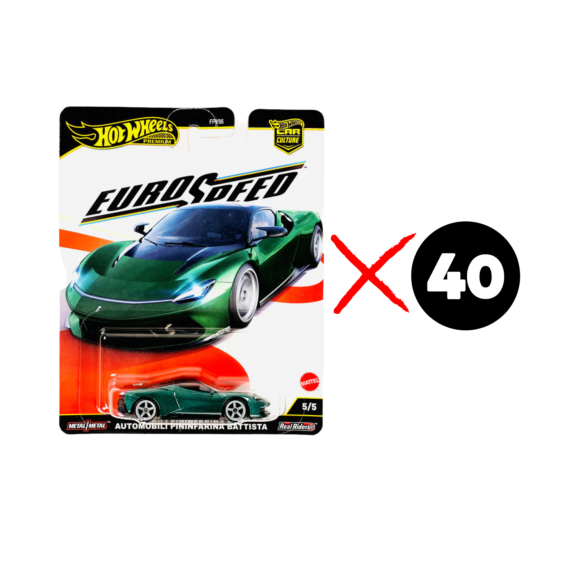 Hot Wheels Premium Ferrari 40 x Automobilia Pininfarina Battista