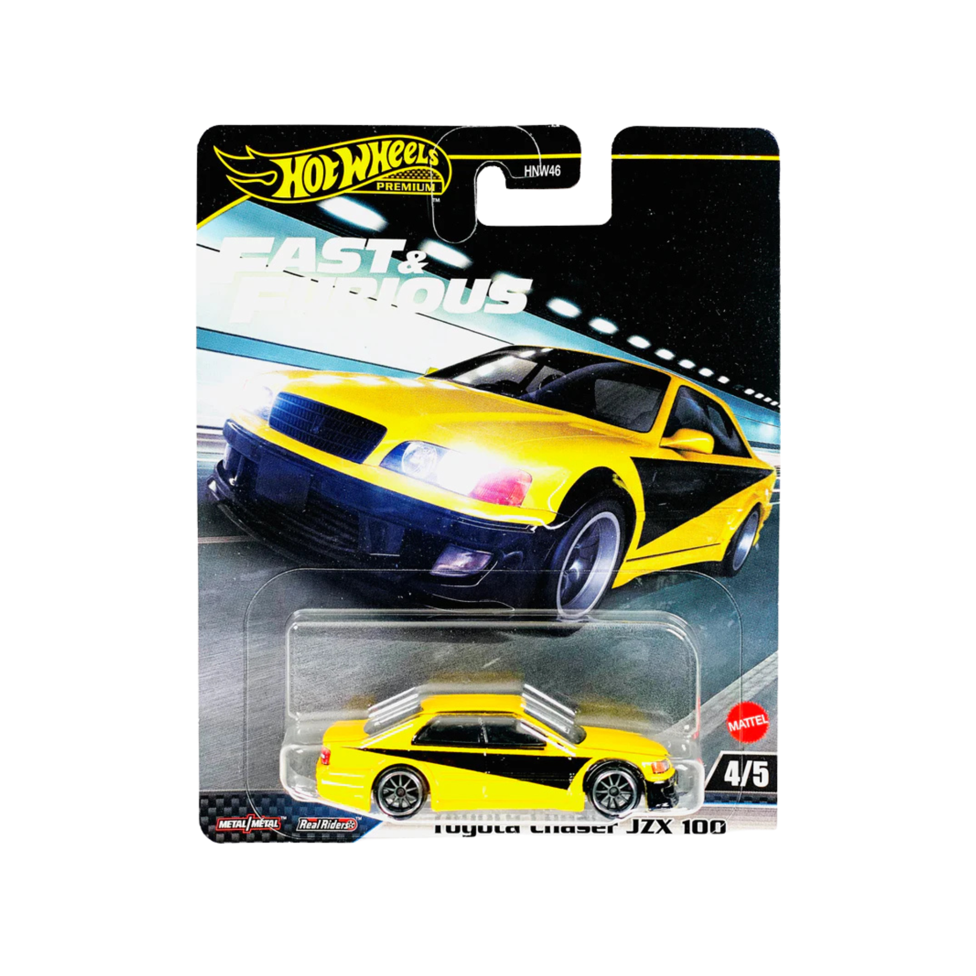 Hot Wheels Premium 40x Toyota Chaser JZX 100 4/5