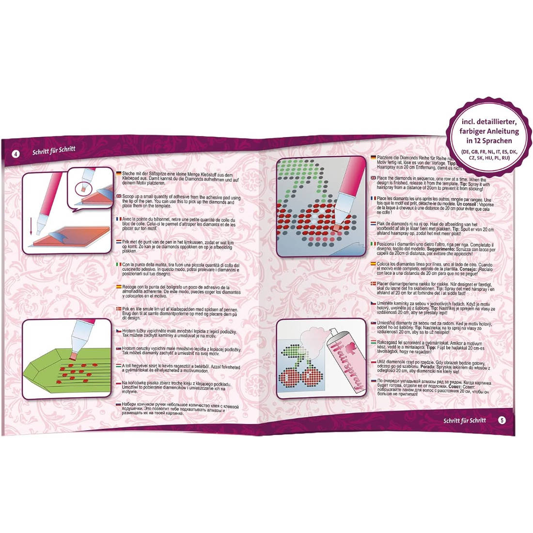 Creative Diamond Art Perlen Bastelset