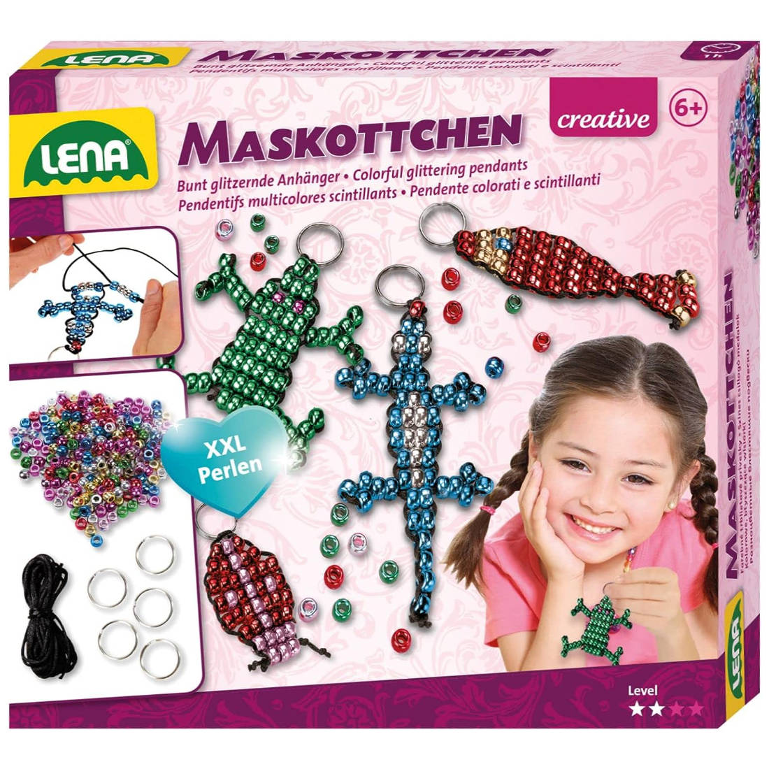 Creative Maskottchen Perlen Anhänger Bastelset